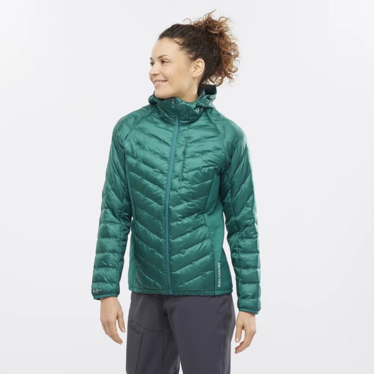 Chaquetas Aislantes Salomon Outline Primaloft Mujer Verdes | MX MQUT769